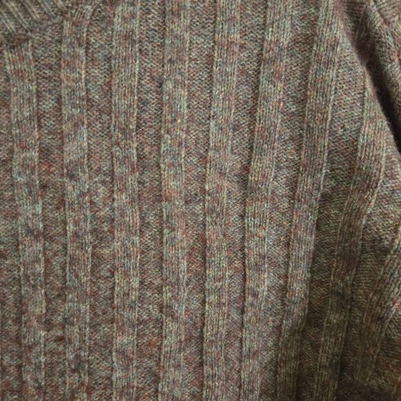 Madewell Mockneck Cropped Sweater Rosehip 2023 Wool Blend Size M - Picture 7 of 11